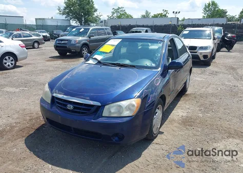 2006 Kia Spectra Ex/Lx/Sx из США, поврежденный, VIN KNAFE122165246385